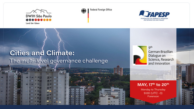 Invitation to the 9th German-Brazilian Dialogue regarding the topic "Cities and Climat"
